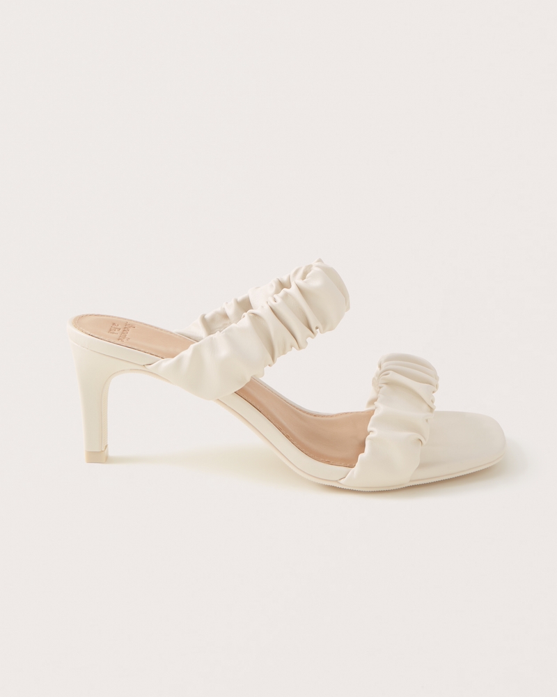 Image of Scrunchie Heel Sandals