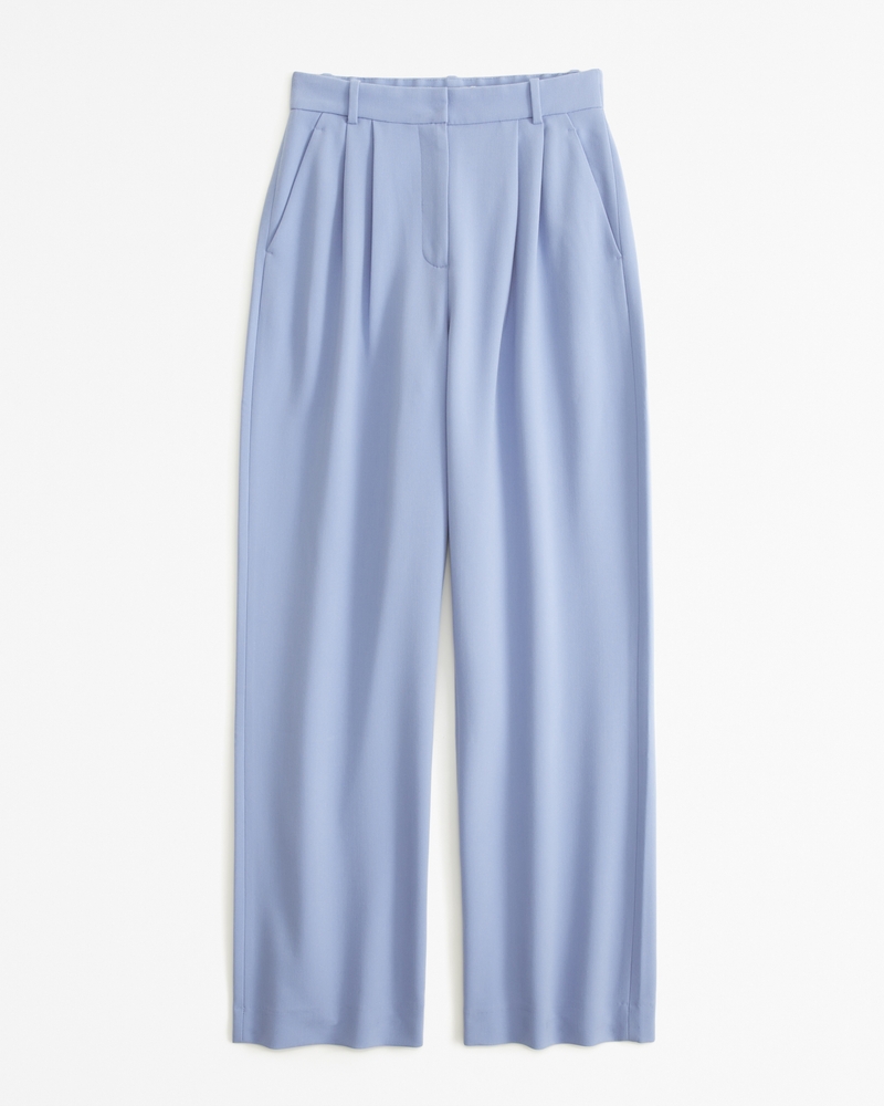 Image of Curve Love A&F Sloane Tailored Pant