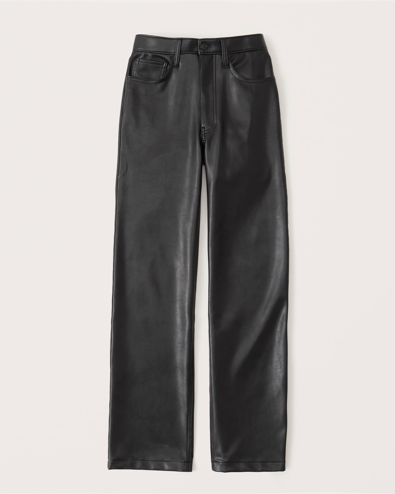 Image of Vegan Leather 90s Relaxed Pant