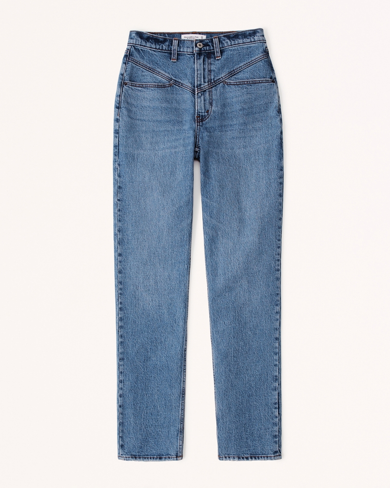 Image of Curve Love Ultra High Rise 90s Straight Jean